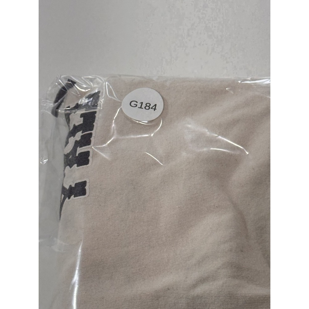 Jesus Loves Y'all Desert Cactus Graphic T-Shirt Men's Cream Short Sleeve L - Picture 7 of 7